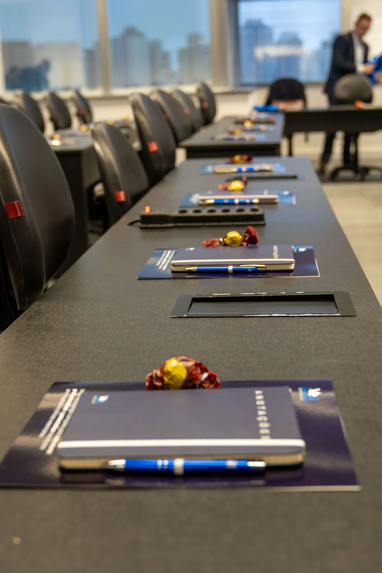 Cadernos e materiais preparados para os participantes da Imersão